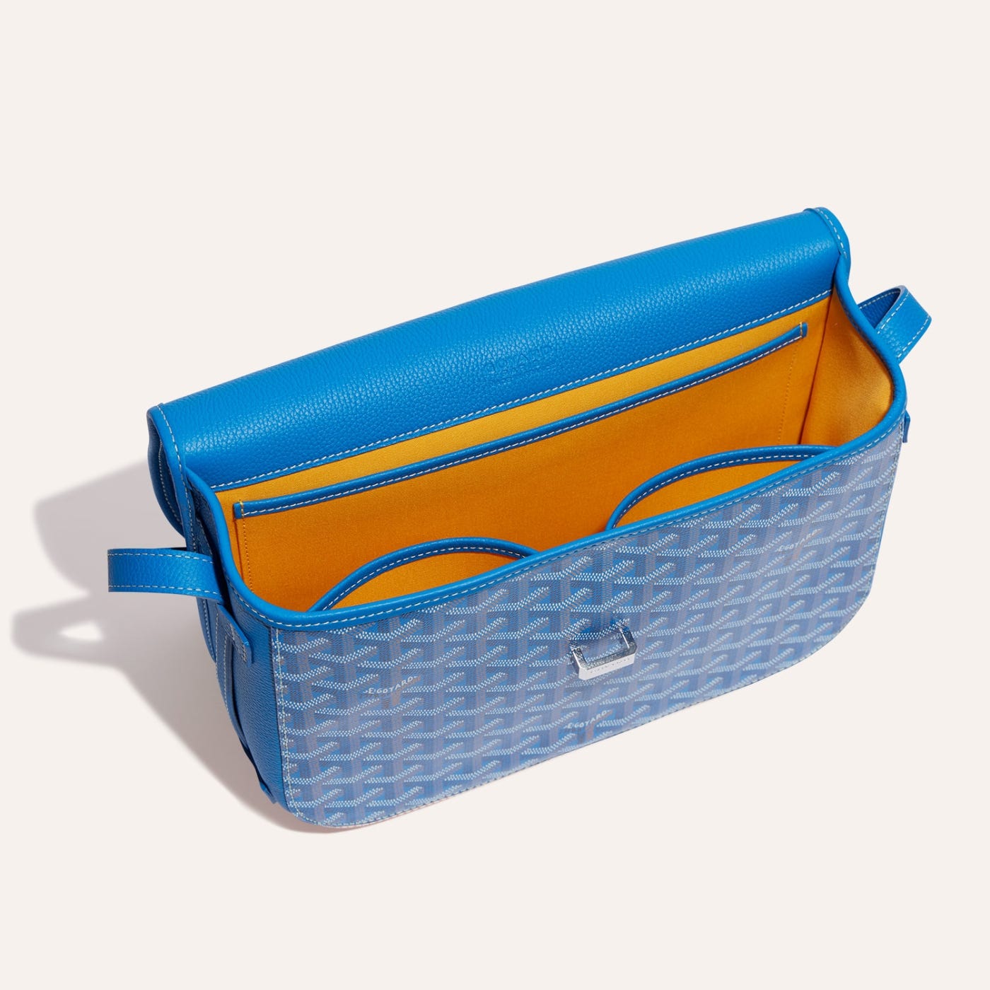 Goyard Belvedere MM Bag Sky Blue - Image 4